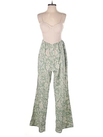 Pre-owned Band Of The Free Jumpsuit In Green