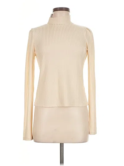 Band Of The Free Long Sleeve Turtleneck In Neutral