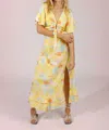 Band Of The Free Marbella Skirt In Yellow Mint In Multi