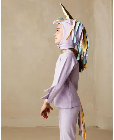 Band Of The Wild Lavender Unicorn Hat And Tail - Ages 18 Months-7 Years