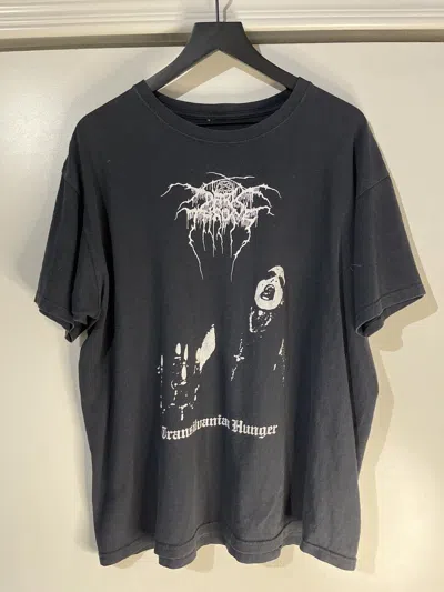 Pre-owned Band Tees Darkthrone Transylvanian Hunger Band Tee In Black