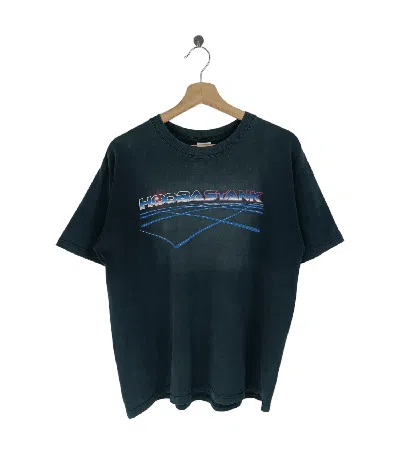 Pre-owned Band Tees Vintage '03 Hoobastank Faded Tee (incubus Linkin Audioslave) In Black