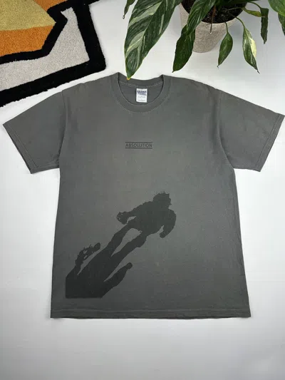 Pre-owned Band Tees Vintage 2003 Muse Absolution T-shirt In Gray