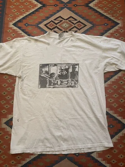 Pre-owned Band Tees Vintage Bush Band T Shirt Veruca Salt Grunge Size Xl In White