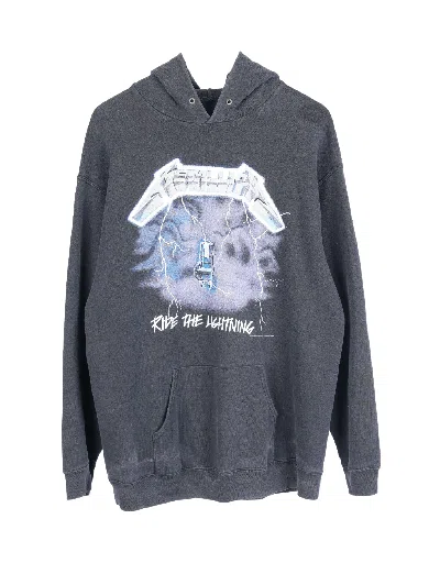 Pre-owned Band Tees Vintage Metallica Hoodie 1994 Like Slayer Acdc Pantera In Black