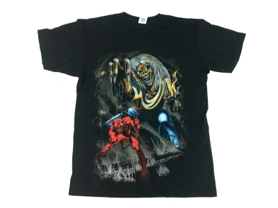 Pre-owned Band Tees X Iron Maiden Band Tour T-shirt 2014 In Black