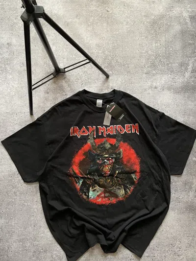 Pre-owned Band Tees X Iron Maiden New T-shirt Size Xxl In Black