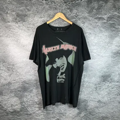 Pre-owned Band Tees X Marilyn Manson Vintage T-shirt Punk Oversize Y2k Drip Band In Black