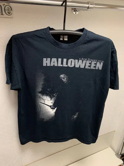 Pre-owned Band Tees X Movie A Rob Zombie Halloween T-shirt Xl Size In Black