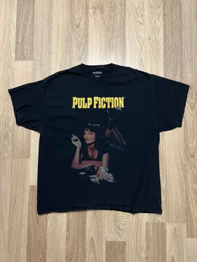 Pre-owned Band Tees X Movie Pulp Fiction Movie T Shirt In Black