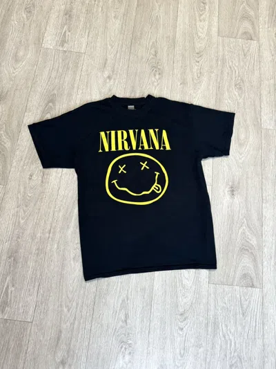 Pre-owned Band Tees X Nirvana T-shirt In Black