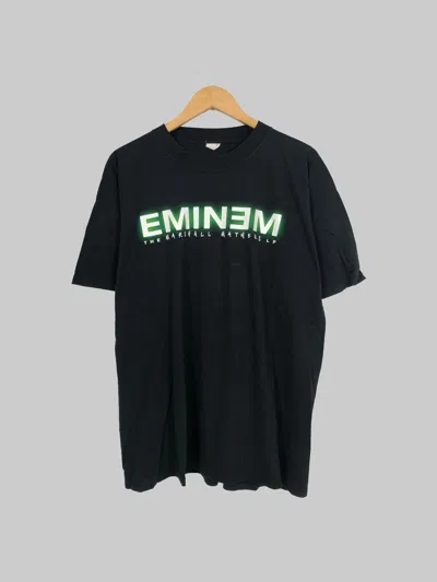 Pre-owned Band Tees X Rap Tees Vintage 2000 Eminem Remember Me? (dr. Dre 50 Cent Ice Cube) In Black