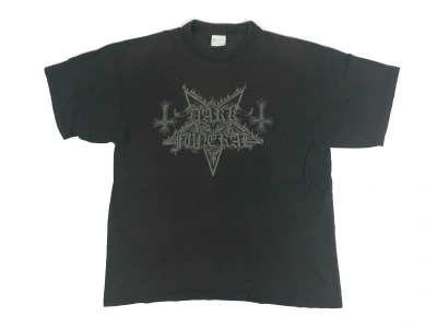 Pre-owned Band Tees X Rock Band Dark Funeral Vintage T-shirt In Black