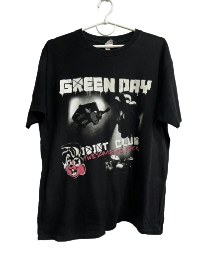 Pre-owned Band Tees X Rock Band Vintage Greenday Punk Awesome As Club Band Tees T Shirts In Black
