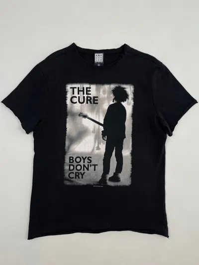 Pre-owned Band Tees X Rock T Shirt 2015 The Cure Boys Don't Cry Band Tee In Black