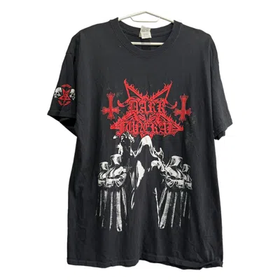 Pre-owned Band Tees X Rock T Shirt Dark Funeral Black Metal Band T Shirt L
