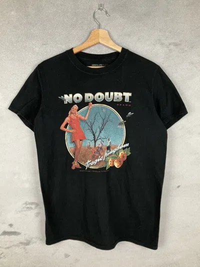 Pre-owned Band Tees X Rock T Shirt Vintage No Doubt Tragic Kingdom Band Tee Tour Rock In Black