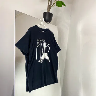 Pre-owned Band Tees X Rock T Shirt Vintage Pixies 2000s T-shirt In Black