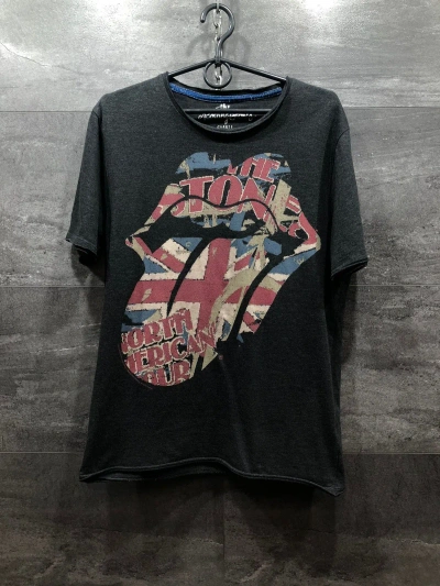 Pre-owned Band Tees X The Rolling Stones Vintage 2010 Band Tee In Black