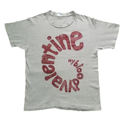 Pre-owned Band Tees X Very Rare My Bloody Valentine Swirl Loveless On Hanes Vintage 90's In Grey