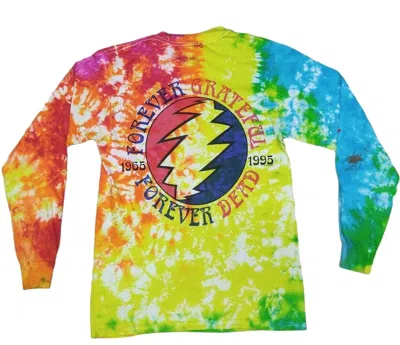 Pre-owned Band Tees X Vintage 90's Grateful Dead Tie-dye Longsleeve T-shirt In Tie Dye