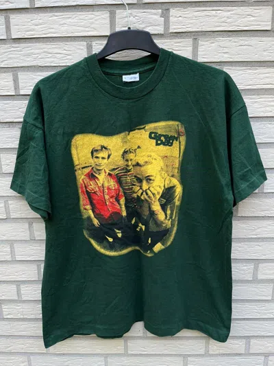 Pre-owned Band Tees X Vintage Green Day 1995 Europe Tour T-shirt Sum 41 Oasis Iggy