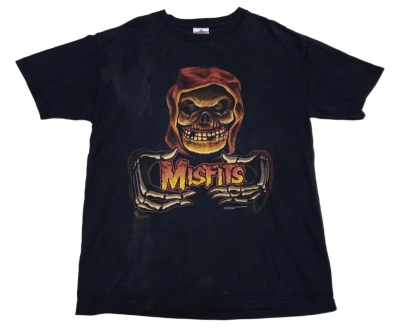 Pre-owned Band Tees X Vintage Misfits 2004 T-shirt In Black