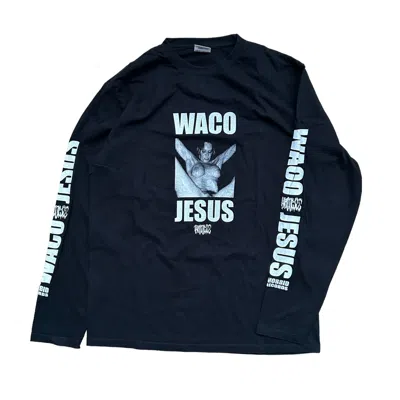 Pre-owned Band Tees X Vintage Very Waco Jesus Morbid Records T-shirt In Black