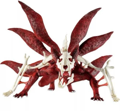Bandai Naruto Uzumaki Nine Tails Rampage Masterlise Fig In Multi
