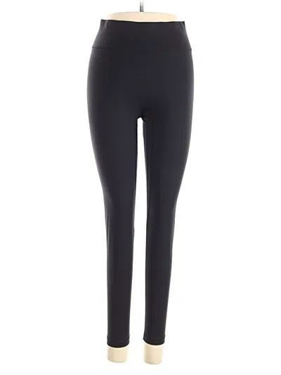 Pre-owned Bandier Active Pants In Black