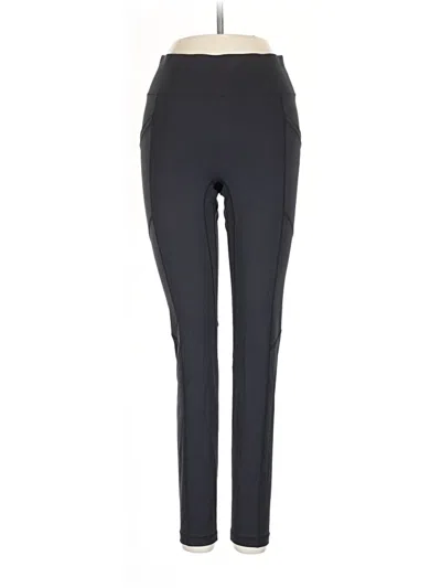 Pre-owned Bandier Active Pants In Black