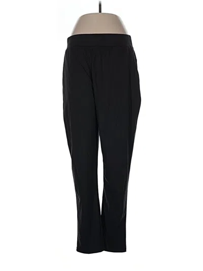 Pre-owned Bandier Active Pants In Black