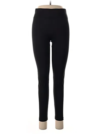 Pre-owned Bandier Active Pants In Black