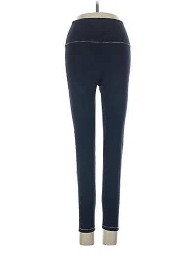 Pre-owned Bandier Active Pants In Blue