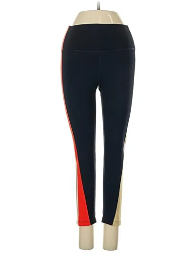 Pre-owned Bandier Active Pants In Blue