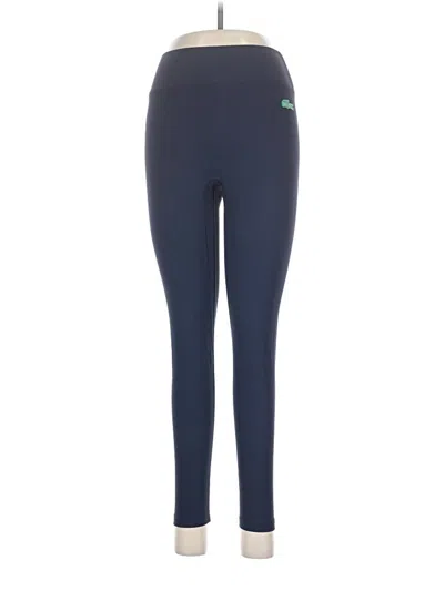 Pre-owned Bandier Active Pants In Blue