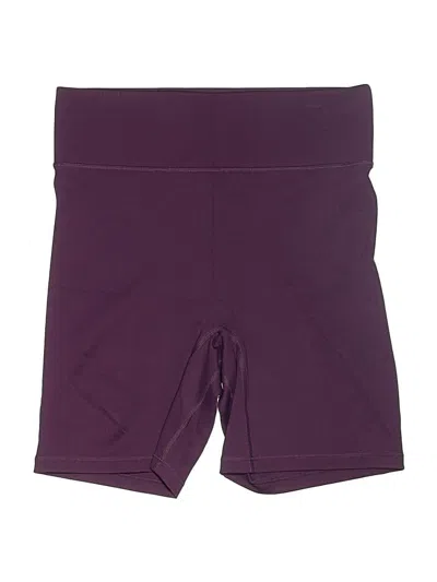 Pre-owned Bandier Athletic Shorts In Purple