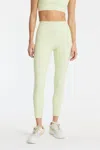 Bandier Bella Bonded Legging In Lime In Green