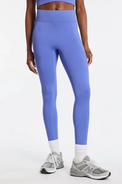 Bandier Center Stage Pocket Legging In Baja Blue