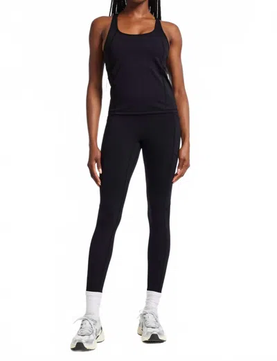 Bandier Center Stage Pocket Legging In Black