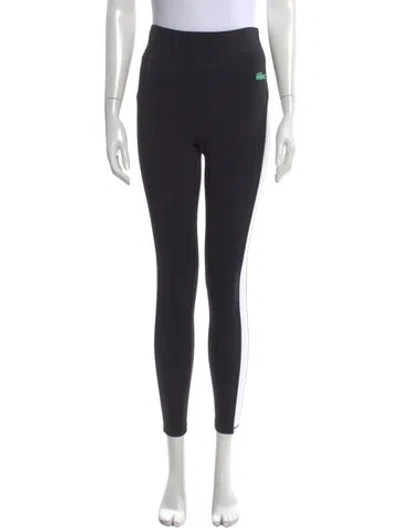Pre-owned Bandier Nylon Skinny Leg Pants In Black