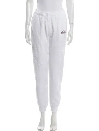 Pre-owned Bandier Sweatpants In White