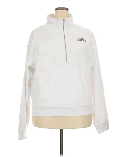 Pre-owned Bandier Sweatshirt In White