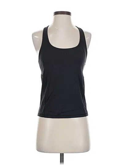 Pre-owned Bandier Tank Top Black Halter Neckline Tops