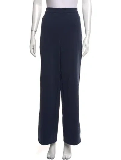 Pre-owned Bandier Wide Leg Pants In Blue