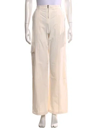 Pre-owned Bandier Wide Leg Pants In Neutral