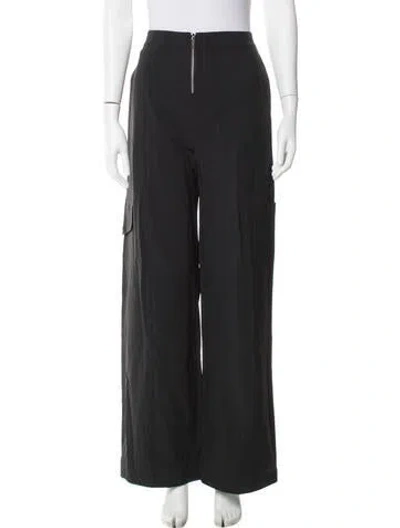 Pre-owned Bandier Wide Leg Pants W/ Tags In Gray