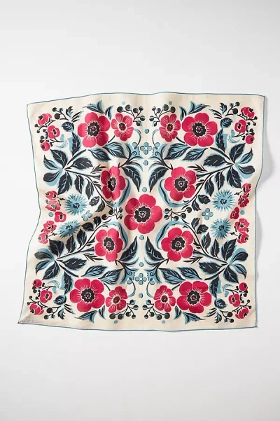 Bandits Bandana Hair Scarf In White