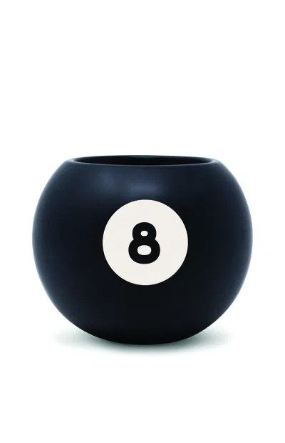 Bando 8-ball Vase In Black