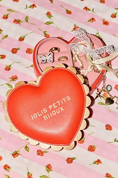 Bando Ban. Do Heart Jewelry Box In Red At Urban Outfitters